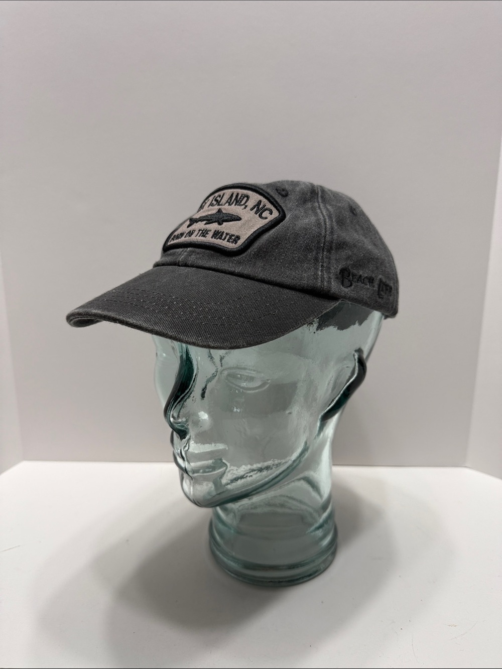 DK Caps Gray Hat with Pink Embroidered Label